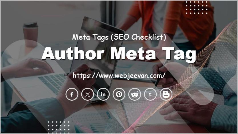 Author Meta Tag