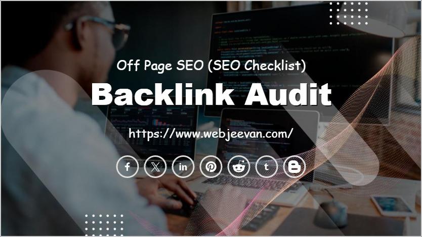 Backlink Audit