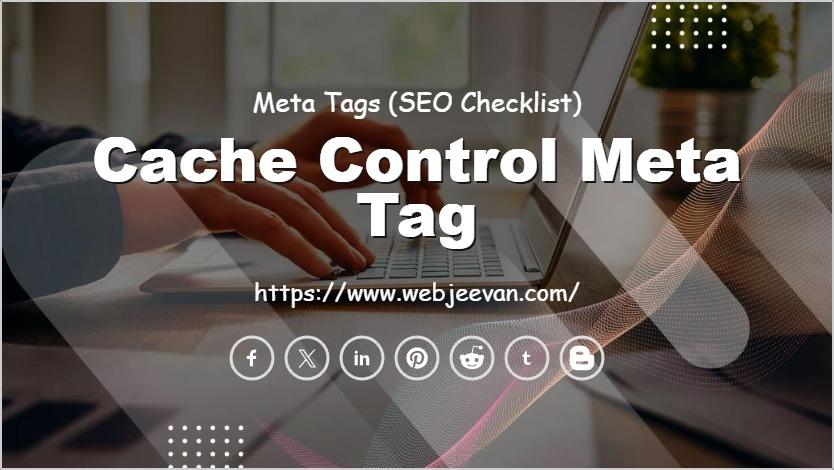 Cache Control Meta Tag