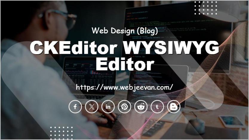 CKEditor WYSIWYG Editor