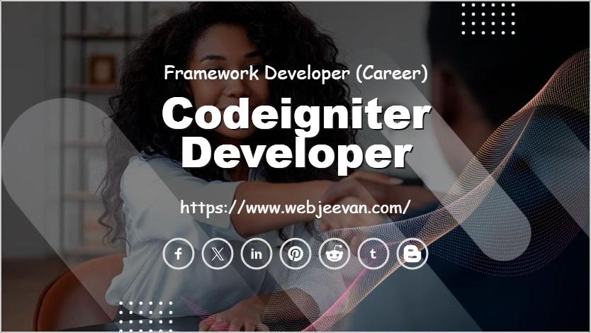 Codeigniter Developer