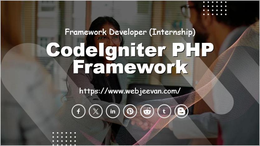 CodeIgniter PHP Framework