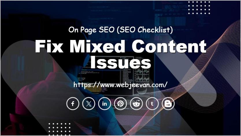 Fix Mixed Content Issues