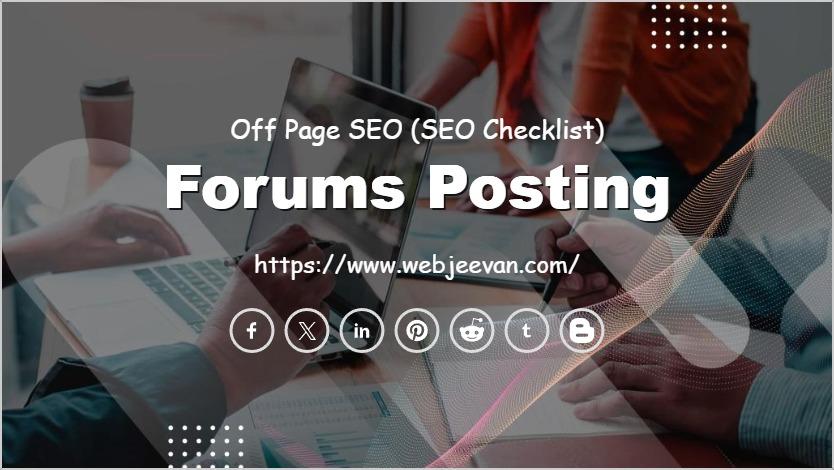 Forums Posting