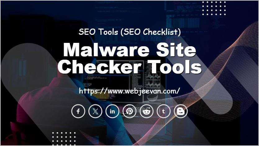 Malware Site Checker Tools