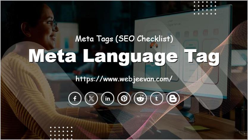 Meta Language Tag