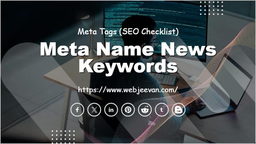 Meta Name News Keywords