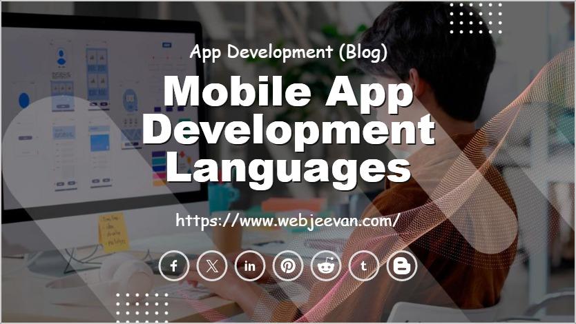 Mobile App Development Languages