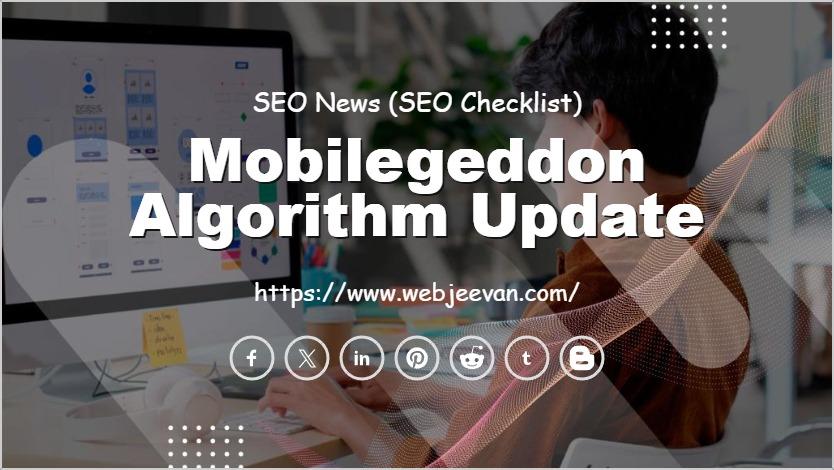 Mobilegeddon Algorithm Update