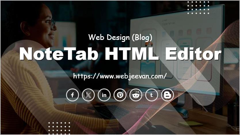 NoteTab HTML Editor