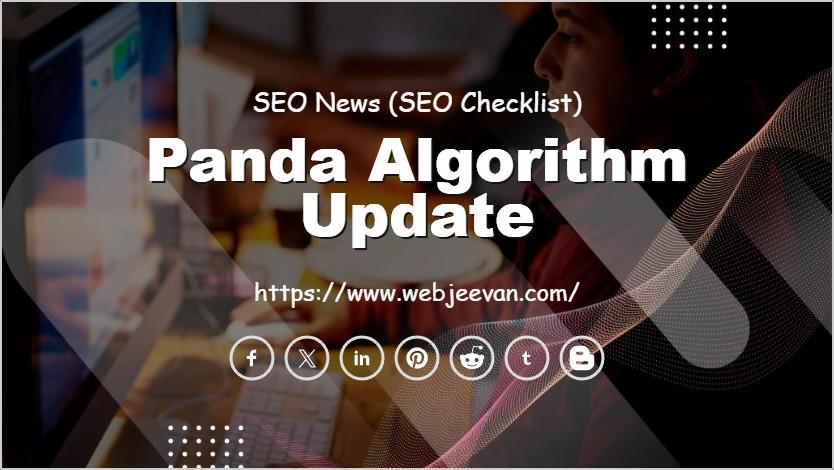Panda Algorithm Update