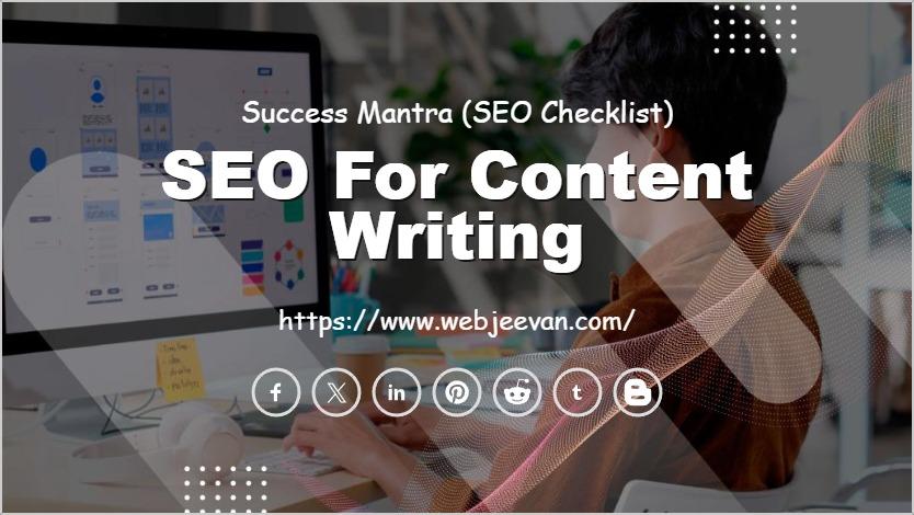 SEO for Content Writing