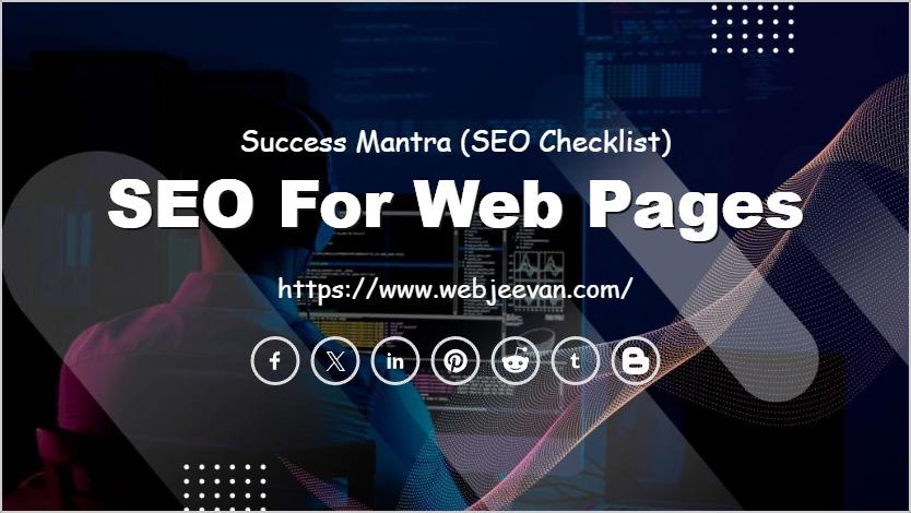 SEO for Web Pages