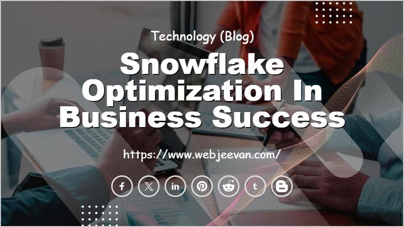 Snowflake Optimization in Business Success