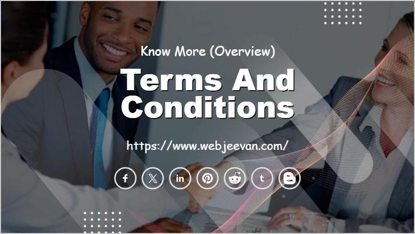 Terms and Conditions